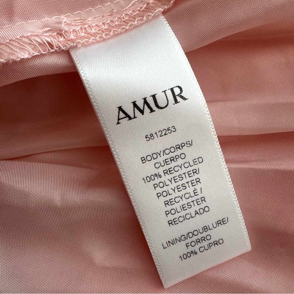 Amur Lucy Pleated Cut Out Strappy Maxi Dress Size 8 - Picture 11 of 12